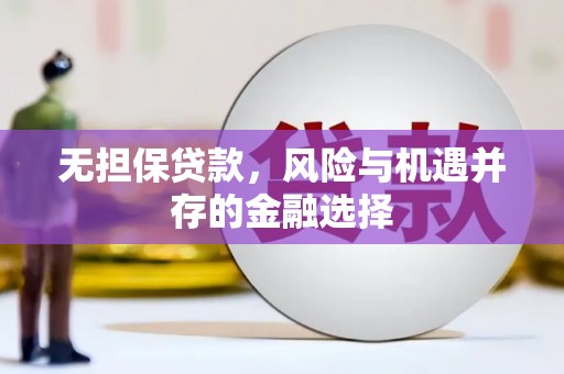 南充无担保贷款，风险与机遇并存的金融选择