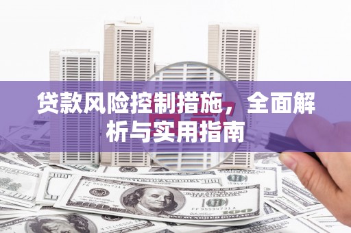南充贷款风险控制措施，全面解析与实用指南