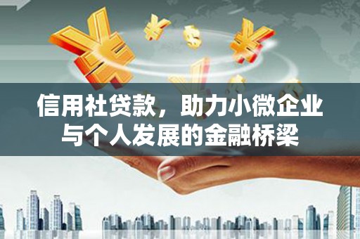南充信用社贷款，助力小微企业与个人发展的金融桥梁