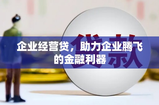 南充企业经营贷，助力企业腾飞的金融利器