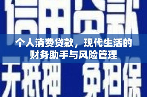 南充个人消费贷款，现代生活的财务助手与风险管理