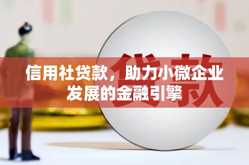 南充信用社贷款，助力小微企业发展的金融引擎