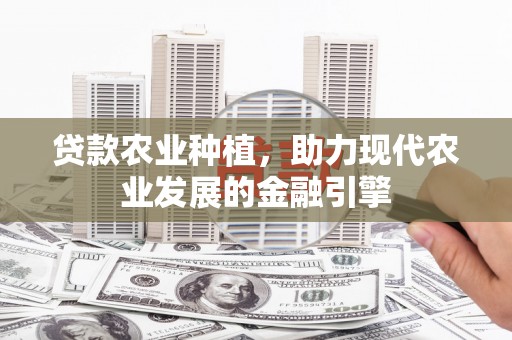 南充贷款农业种植，助力现代农业发展的金融引擎