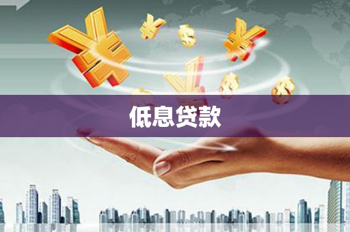 南充低息贷款