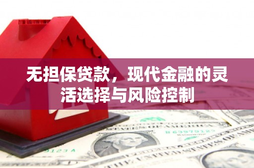 南充无担保贷款，现代金融的灵活选择与风险控制