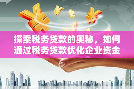 南充探索税务贷款的奥秘，如何通过税务贷款优化企业资金流