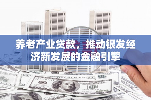 南充养老产业贷款，推动银发经济新发展的金融引擎