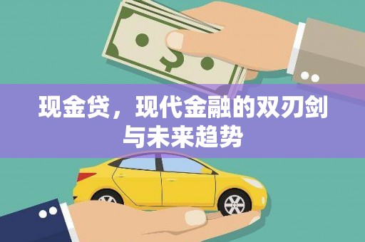 南充现金贷，现代金融的双刃剑与未来趋势