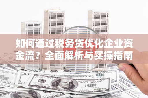 南充如何通过税务贷优化企业资金流？全面解析与实操指南