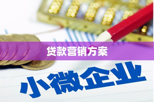 南充贷款营销方案