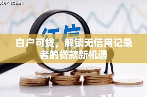 南充白户可贷，解锁无信用记录者的贷款新机遇