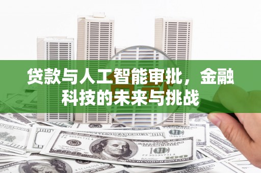 南充贷款与人工智能审批，金融科技的未来与挑战