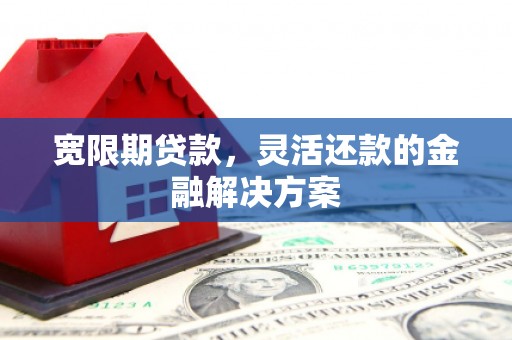 南充宽限期贷款，灵活还款的金融解决方案