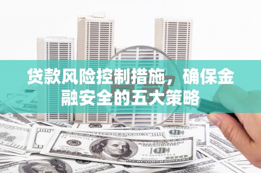 南充贷款风险控制措施，确保金融安全的五大策略