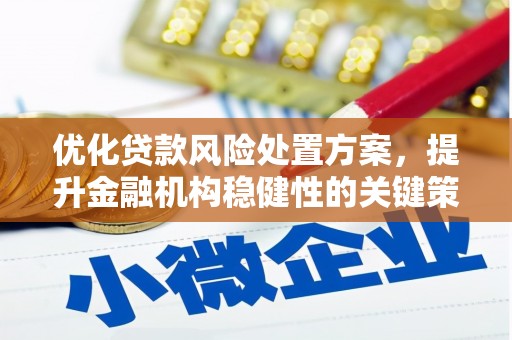 南充优化贷款风险处置方案，提升金融机构稳健性的关键策略