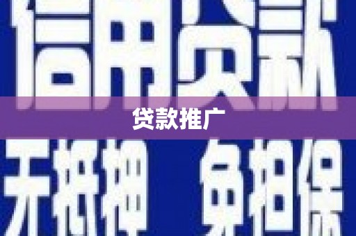 南充贷款推广