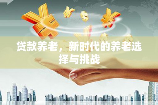 南充贷款养老，新时代的养老选择与挑战