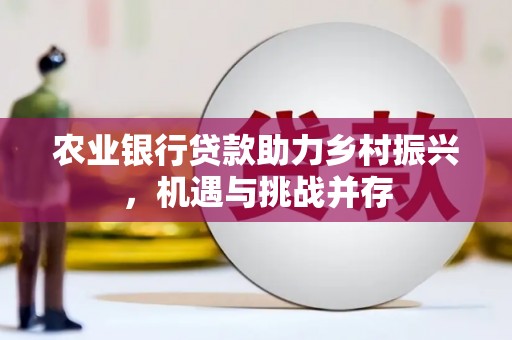 南充农业银行贷款助力乡村振兴，机遇与挑战并存