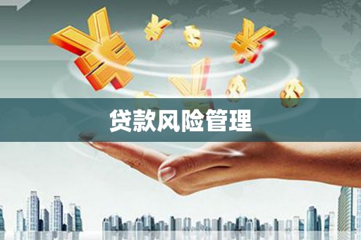 南充贷款风险管理