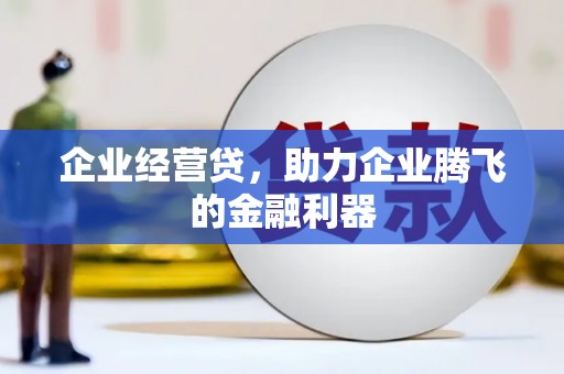 南充企业经营贷，助力企业腾飞的金融利器