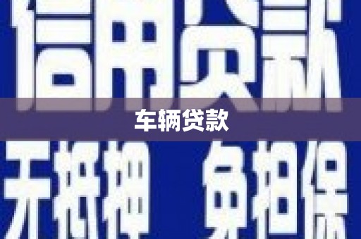 南充车辆贷款