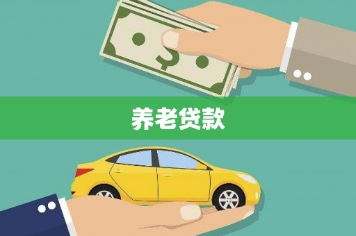 南充养老贷款